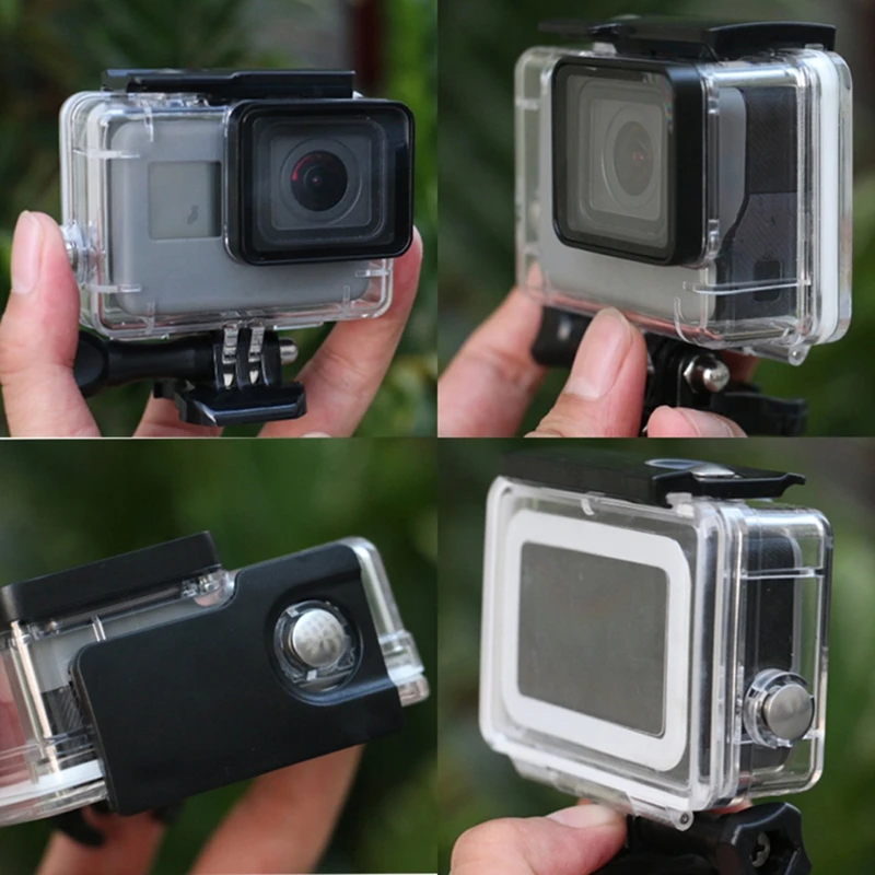 OOTDTY водонепроницаемый корпус чехол для Gopro Hero 5 6 экшн камеры Black Edition|Чехлы