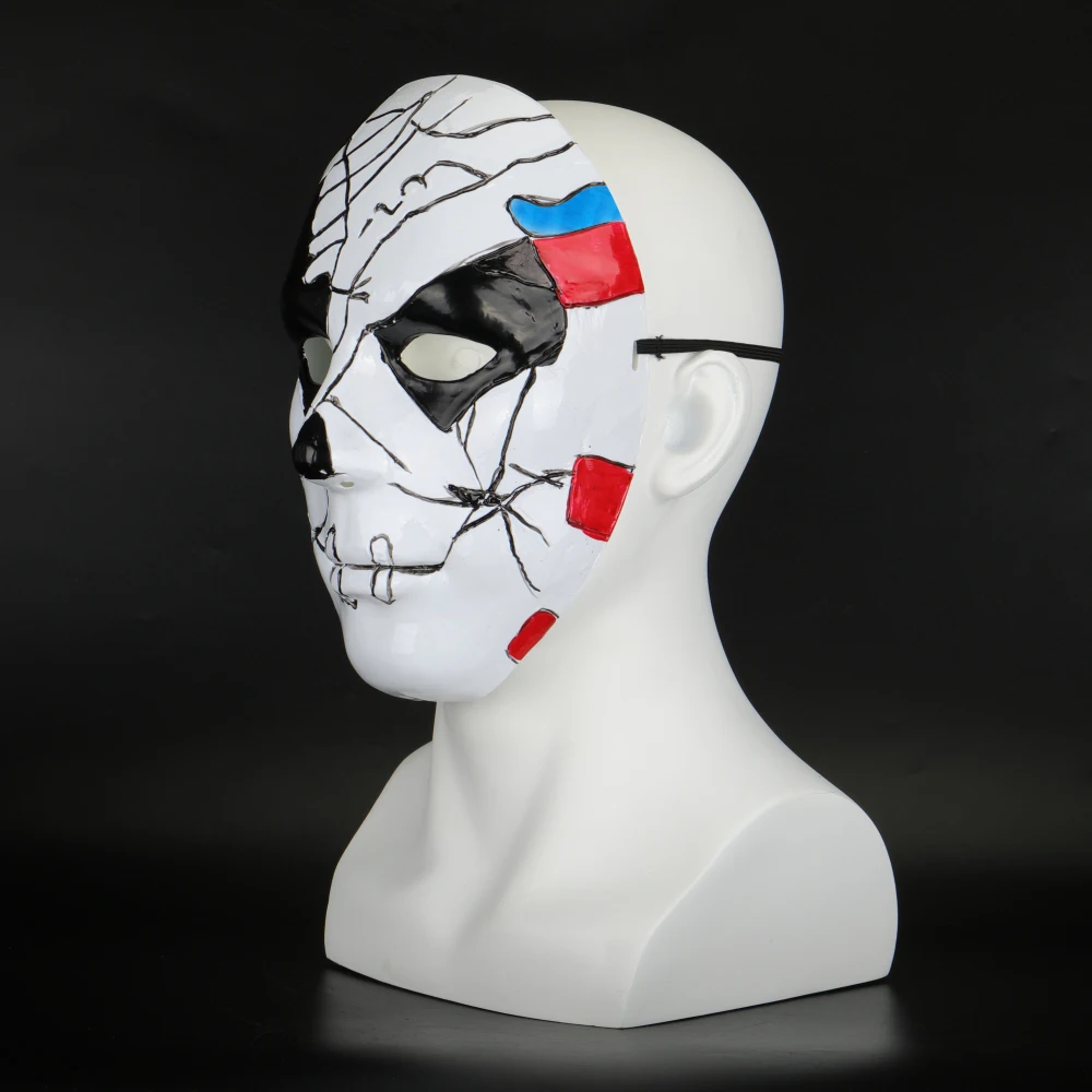 The Punisher 2 маска Билли Руссо для косплея пластиковый костюм реквизит Хэллоуина