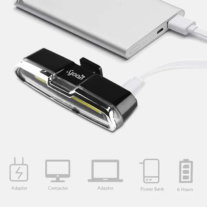 USB Подседельный штырь передний задний велосипедный фонарь литиевая батарея