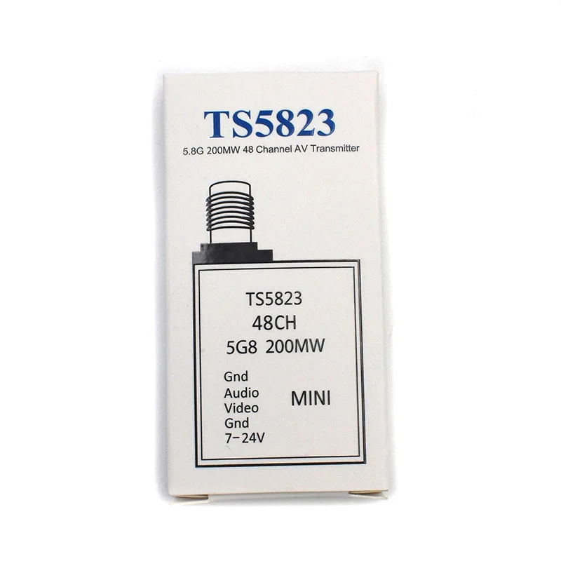 TS5823 5.8 Г 200 МВт 48CH АУДИО-ВИДЕО Передатчик (TX) Мини 7-24 В для Phantom Multi-роторы Quadcopter RC FPV +