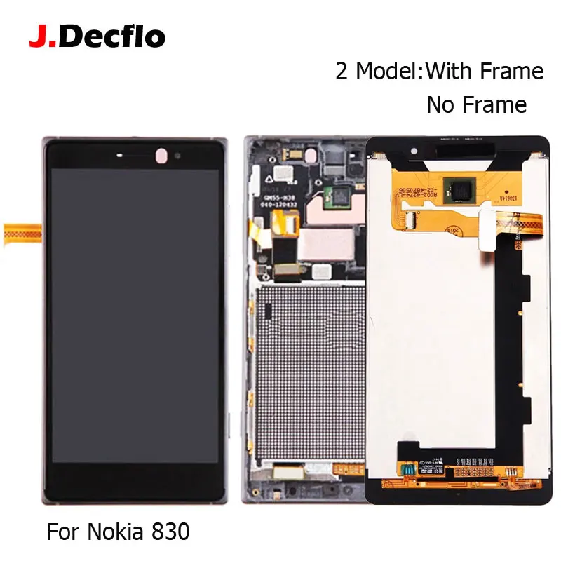 Для Nokia 830 RM 984 ЖК дисплей сенсорный экран дигитайзер Датчик Стекло с рамкой