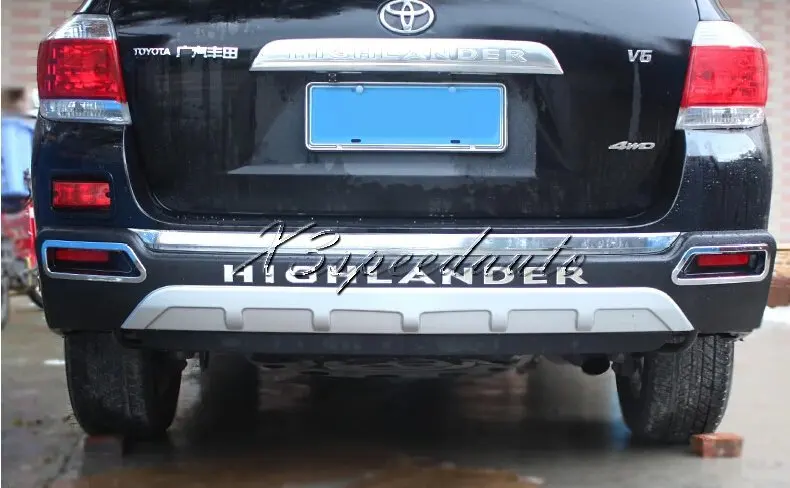 Для Toyota Highlander 2011 2012 2013 передний и задний защитный бампер высокого качества |