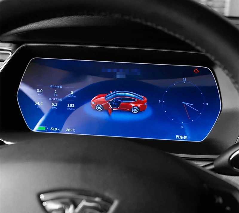 Для TESLA MODELX MODEL X 2014-2018 автомобильный Стайлинг навигация закаленное стекло Защита