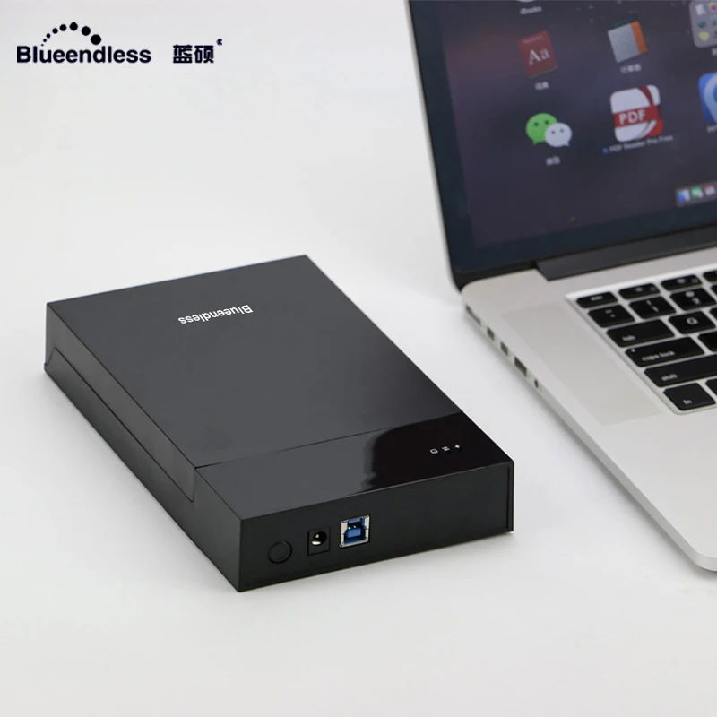 Blueendless корпус для жесткого диска 3 5 дюйма пластиковый Caddy Высокоскоростной USB 0
