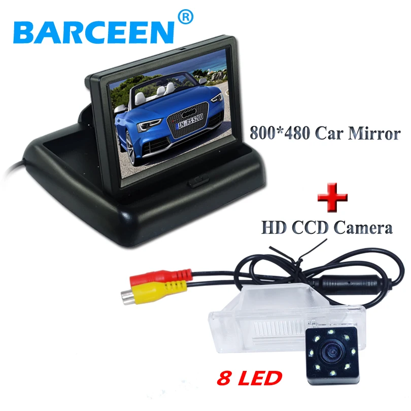 Проводная Автомобильная камера заднего вида с углом обзора 170 градусов hd 8