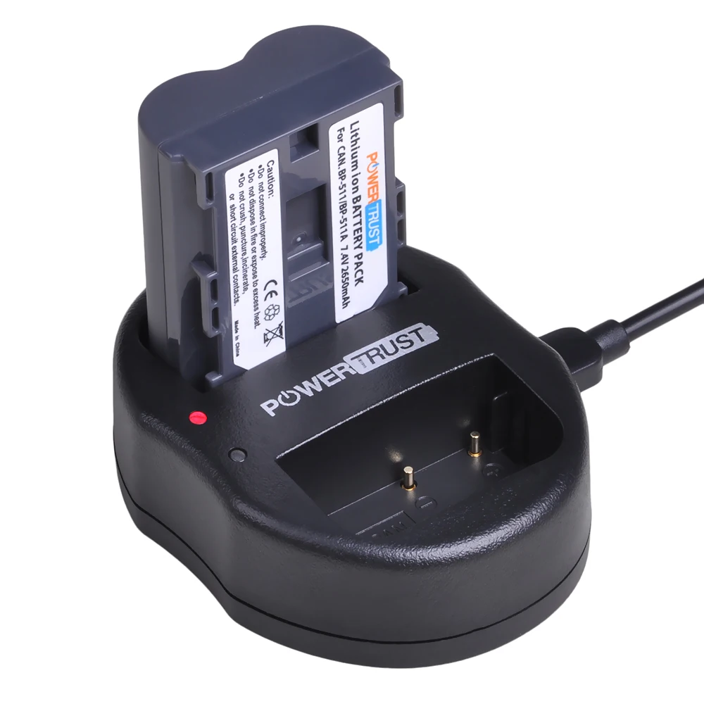 Аккумулятор для Фотоаппарата Canon 2650 мАч два USB порта|Цифровые аккумуляторы| |