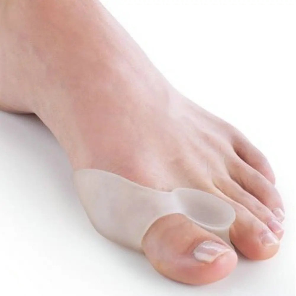 2 шт. силиконовый гель Bunion Splint большой палец сепаратор перекрытия распределитель