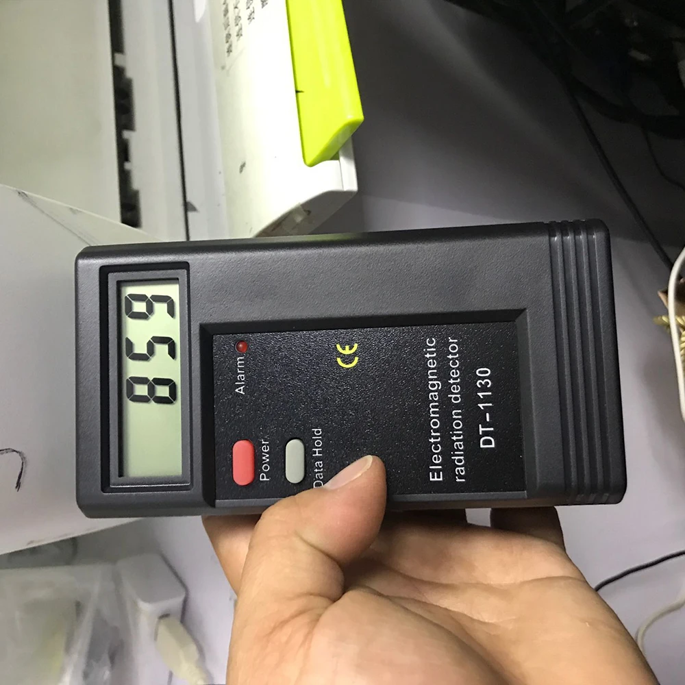 Цифровой детектор электромагнитного излучения EMF дозиметр гейгерный тестер ЖК