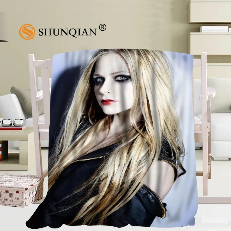 vender Personalizado Avril Cobertor Sofá De Escritório Cobertor Cobertor Macio Portátil Cama Avião Viagem Adulto Casa Cobertor