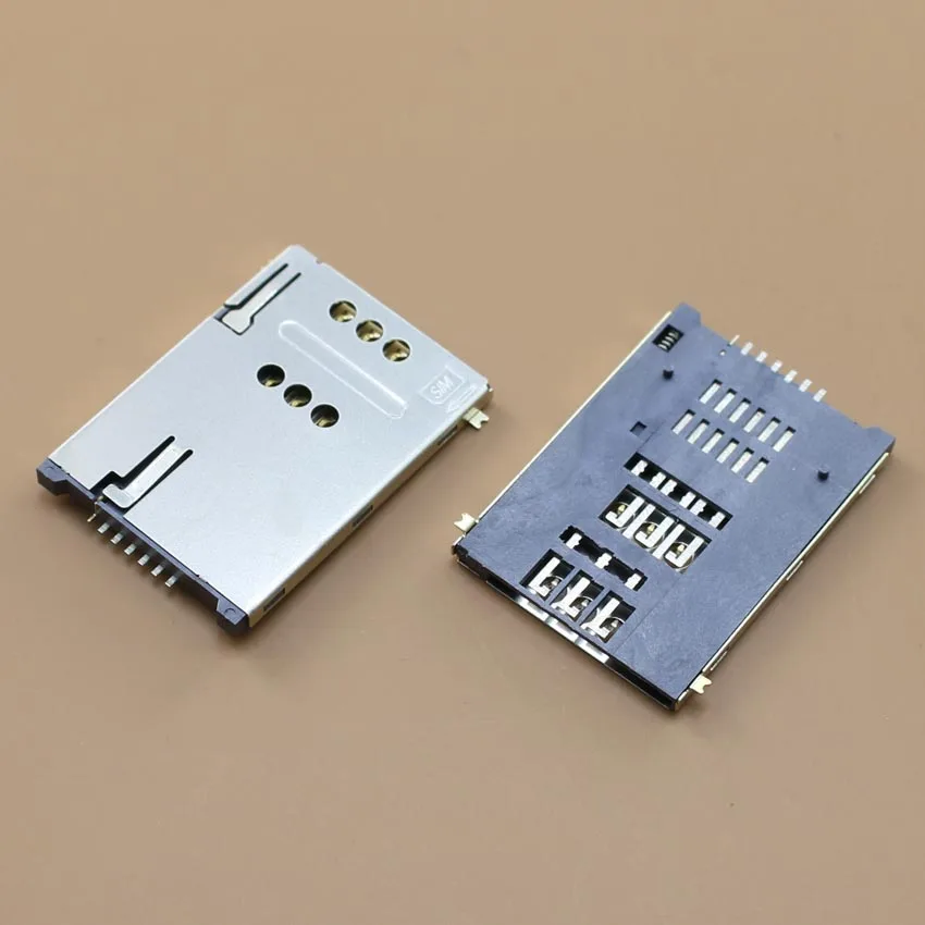 YuXi новая SIM Память Держатель для карт 6 + 1 7P адаптер/разъем телефона планшетного ПК