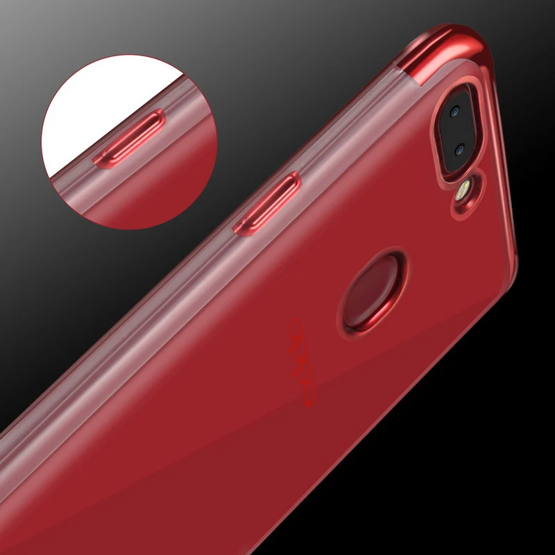 Роскошный мягкий ТПУ чехол для OPPO R9 R9S R11 R11S Plus F3 F5 F7 A59 A71 A73 A83 A77 A57 R15 Прозрачный