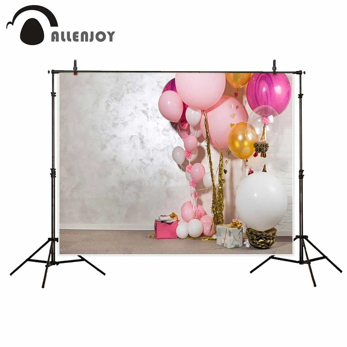 Allenjoy фоны для фотостудии Красочный милый подарок на день рождения девочка фон