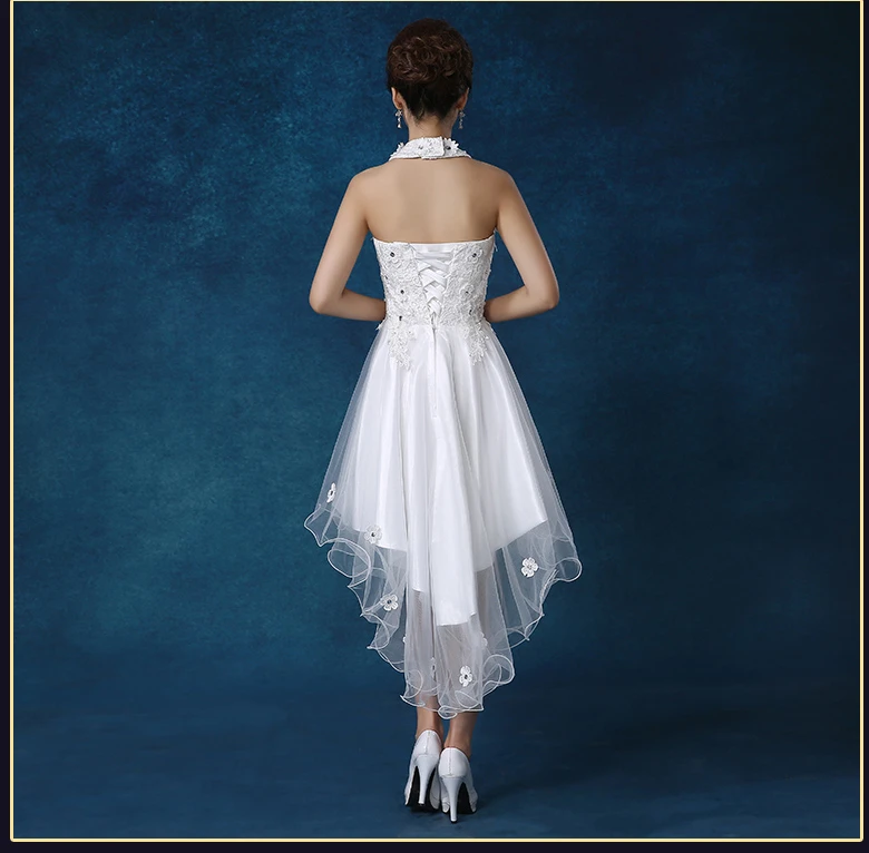special occasion fiesta 2020 ivory red strapless prom formal dresses women short front long back high low gown | Свадьбы и торжества