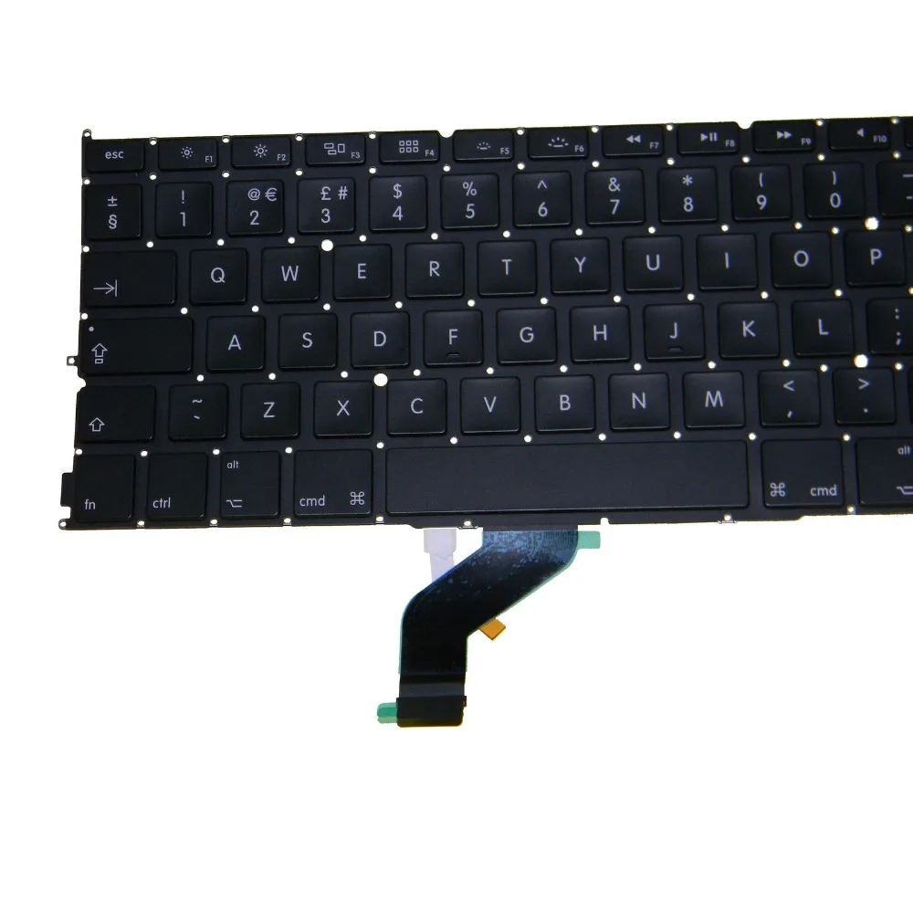 Фирменная Новинка Великобритании клавиатура для Apple Macbook Pro 13 &quotA1425 2012 retina