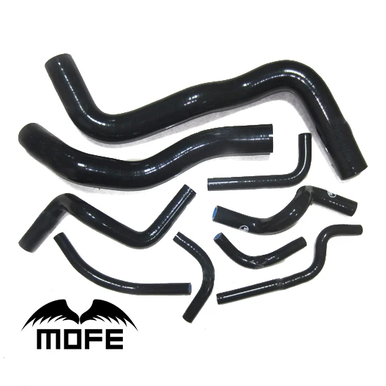 MOFE 9 шт силиконовый нагреватель охлаждающей жидкости шланг комплект для Mitsubishi
