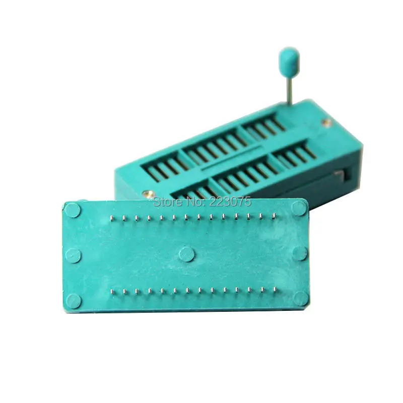 Универсальный тестер ZIF ZIP DIP IC 28 контактов P 2 54 мм 10 шт./лот|socket tester|pin pinlot lot |
