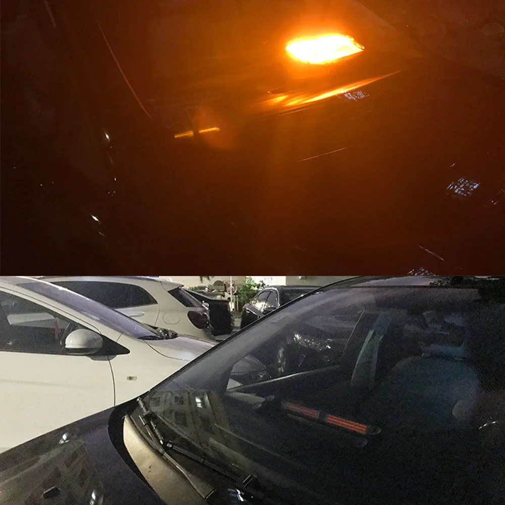 12 24 В постоянного тока 36 Вт автомобильная вспышка красный синий светодиод COB