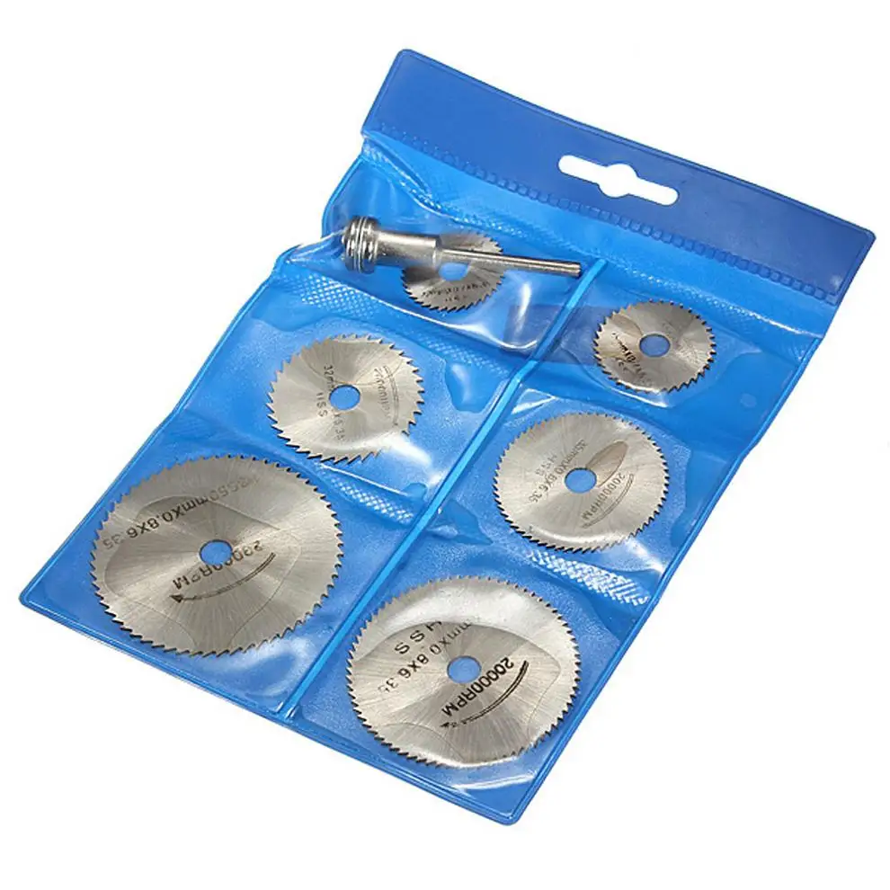 

14pcs/lot Circular Saw Blade Cutting Discs Rotary Metal Cutter Power Tool Kit with Connecting Shank Drill Mandrel for Cutting