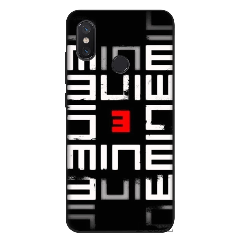 Чехол для телефона Xiaomi MiMAX3 6 8 9 10 SE A1 2 3 9T CC9 E Pro LiteSilicone Cover исполнитель хип хоп рэппер
