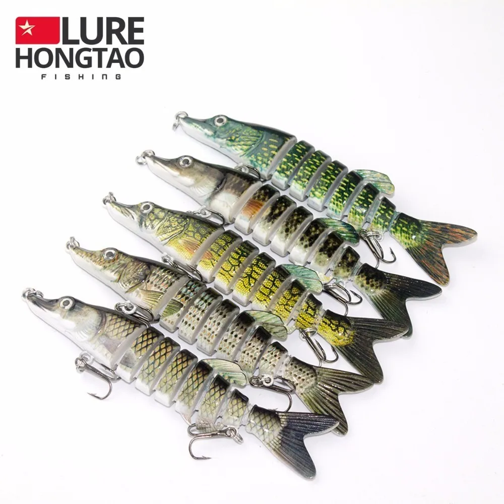 Извлечь hongtao 125 мм/20 г Swimbait Приманка Блесен высокое качество Иска Искусственный