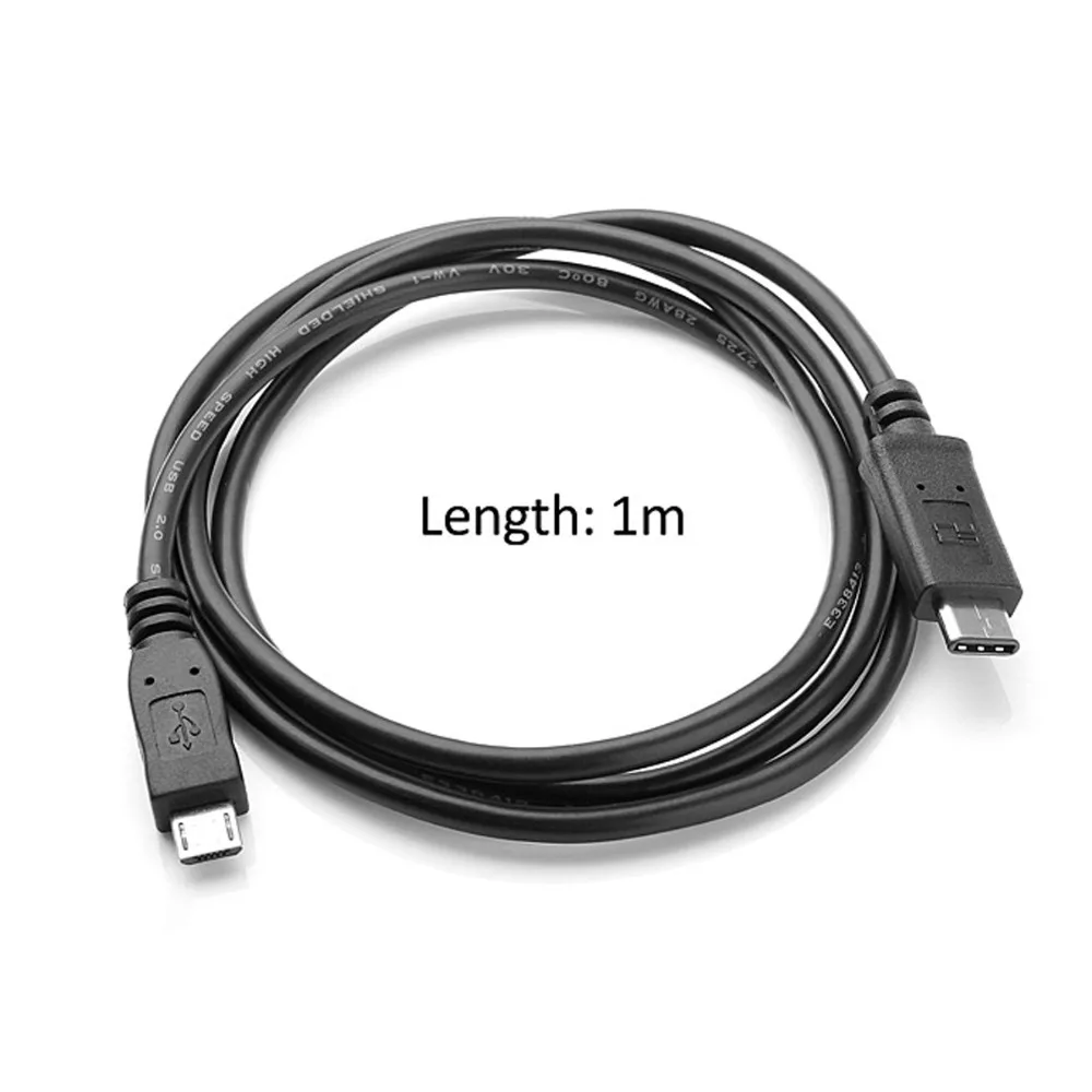 Кабель для передачи данных USB 2 0 Type C папа-Micro папа 1 м планшетов HUAWEI P20 и | Компьютеры