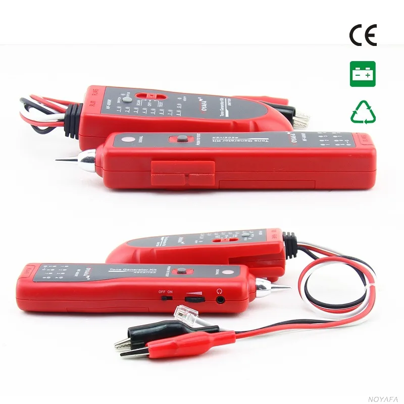 NF-806R сетевой кабель детектор поломки Кабеля Тестер UTP STP RJ45 RJ11with защищенный зажим