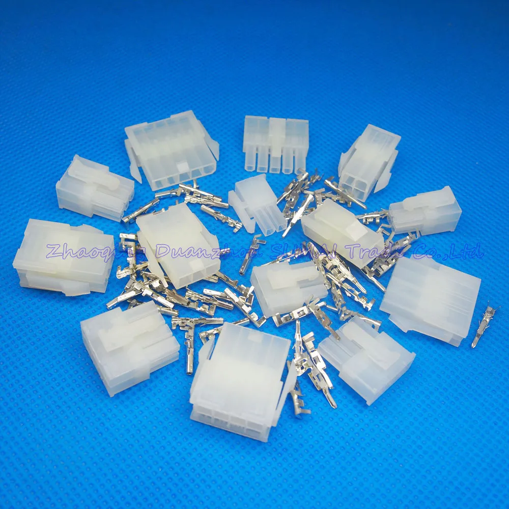 2Pin + 3Pin 1 * 4Pin 2 5Pin 6Pin 8Pin 4 мм 5557 &amp 5559 комплекты штепсельных вилок для