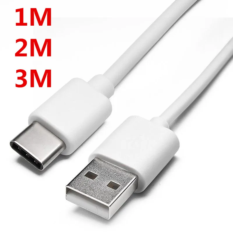 1m 2m 3M USB кабель типа C для быстрой зарядки и Samsung Galaxy A50 A70 A81 A91 Примечание 10 плюс 9 Tab S3