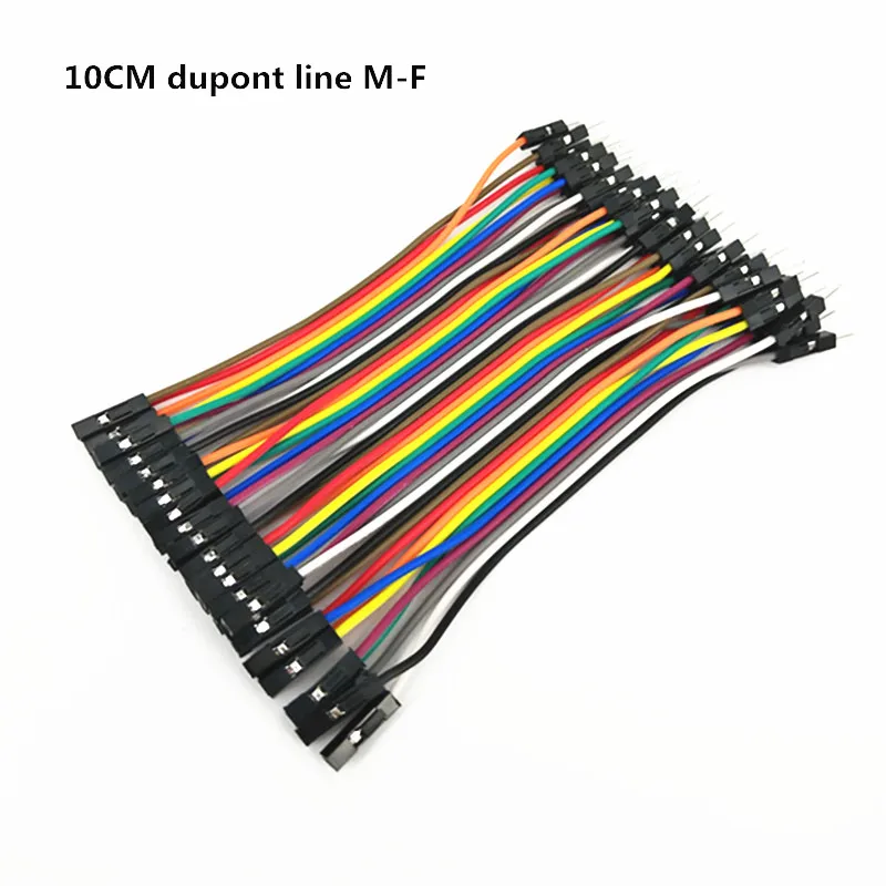 40 шт. 10 см Dupont линия мужчин и женщин скачок провода кабель M F diy макетная для
