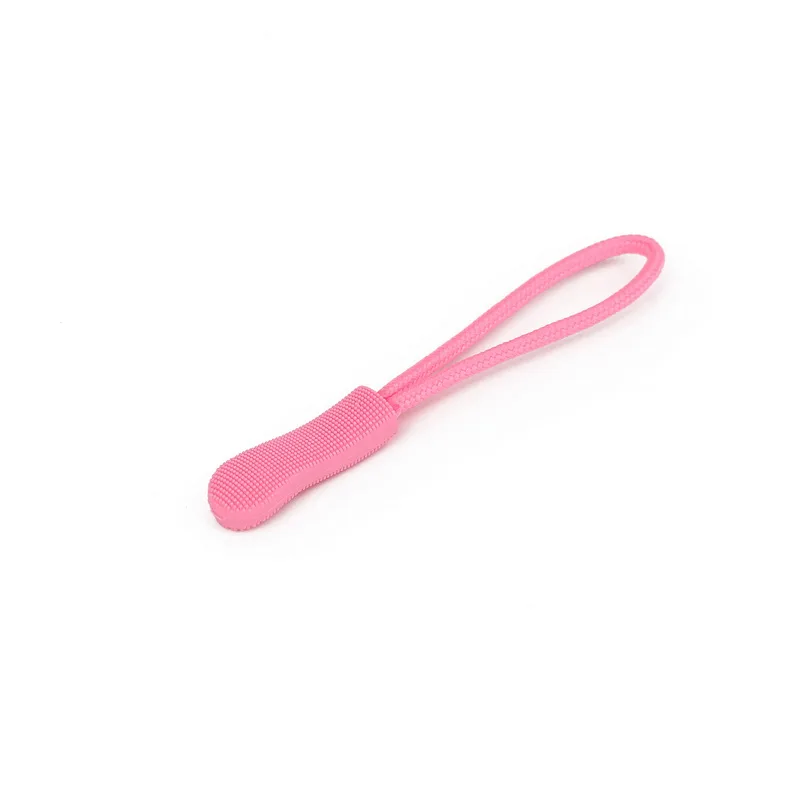 Pink 10/20 штук молния тянуть Съемник конец верёвка для упражнений тег сменный зажим сломанной Пряжка Fixer Zip шнур Tab дорожная сумка, чемодан палатка, рюкзак - Цвет: Pink