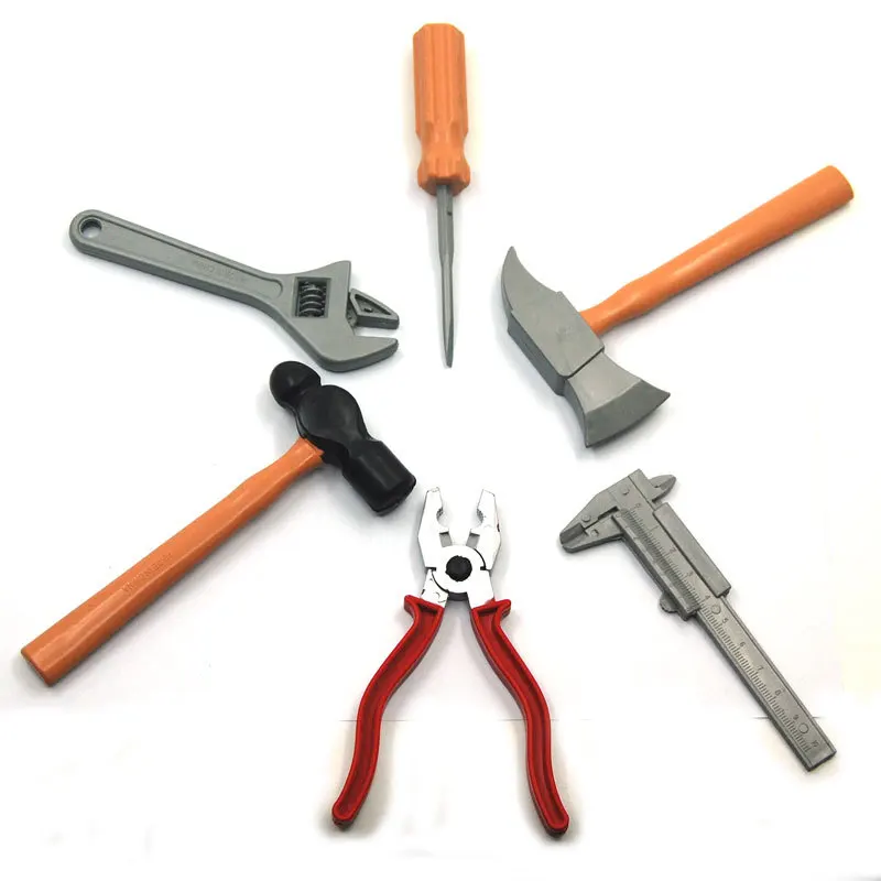 Дети DIY игровой дом Моделирование многофункциональных инструментов обслуживания игрушки шесть штук плоскогубцы развивающий креативный подарок для мальчиков