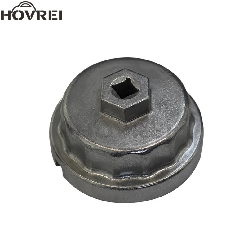 14 Flute 64.5mm Aluminum cup Oil Filter Wrench Cap Socket Remover Tool for Toyota Lexus Corolla Highlander RAV4 Camry | Автомобили и