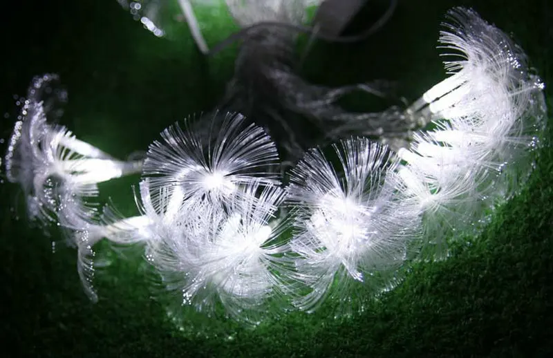 10 м 80 LED fairy волоконно оптический Строка светильник на