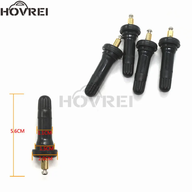 100 шт./лот TPMS противовзрывные шины защелкивающиеся резиновые клапаны типа датчик
