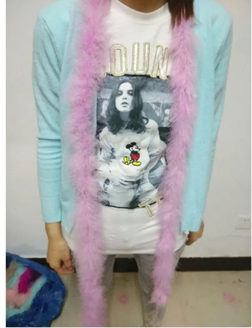 Новинка! Красивые полоски с перьями длиной 2 метра использование: свадьбы