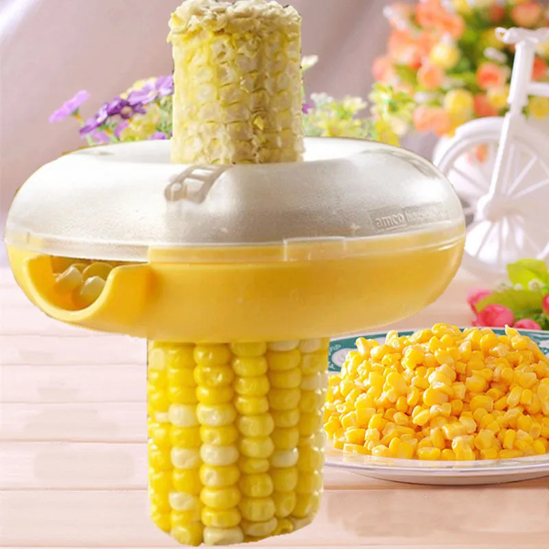 Новые Полезные Кукуруза Kerneler очистки фруктов и овощей Кухня помощник удалить Коб