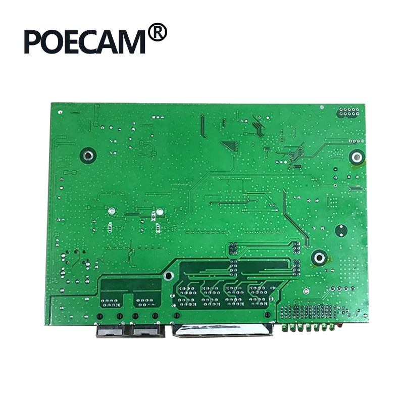 Настольное настенное крепление 8 + 2 гигабитный порт POE коммутатор 150 Вт IEEE802.3af/at usb