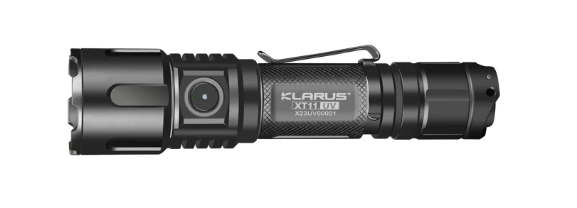 Аккумуляторсветильник USB вспышка Klarus XT11UV белый свет УФ CREE XP L V3 3*365 нм max 900 лм с