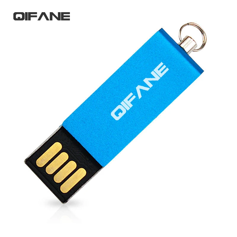 Qifane металл повернуть творческий и диск 64 ГБ Memory Stick 16 высокая скорость Флеш