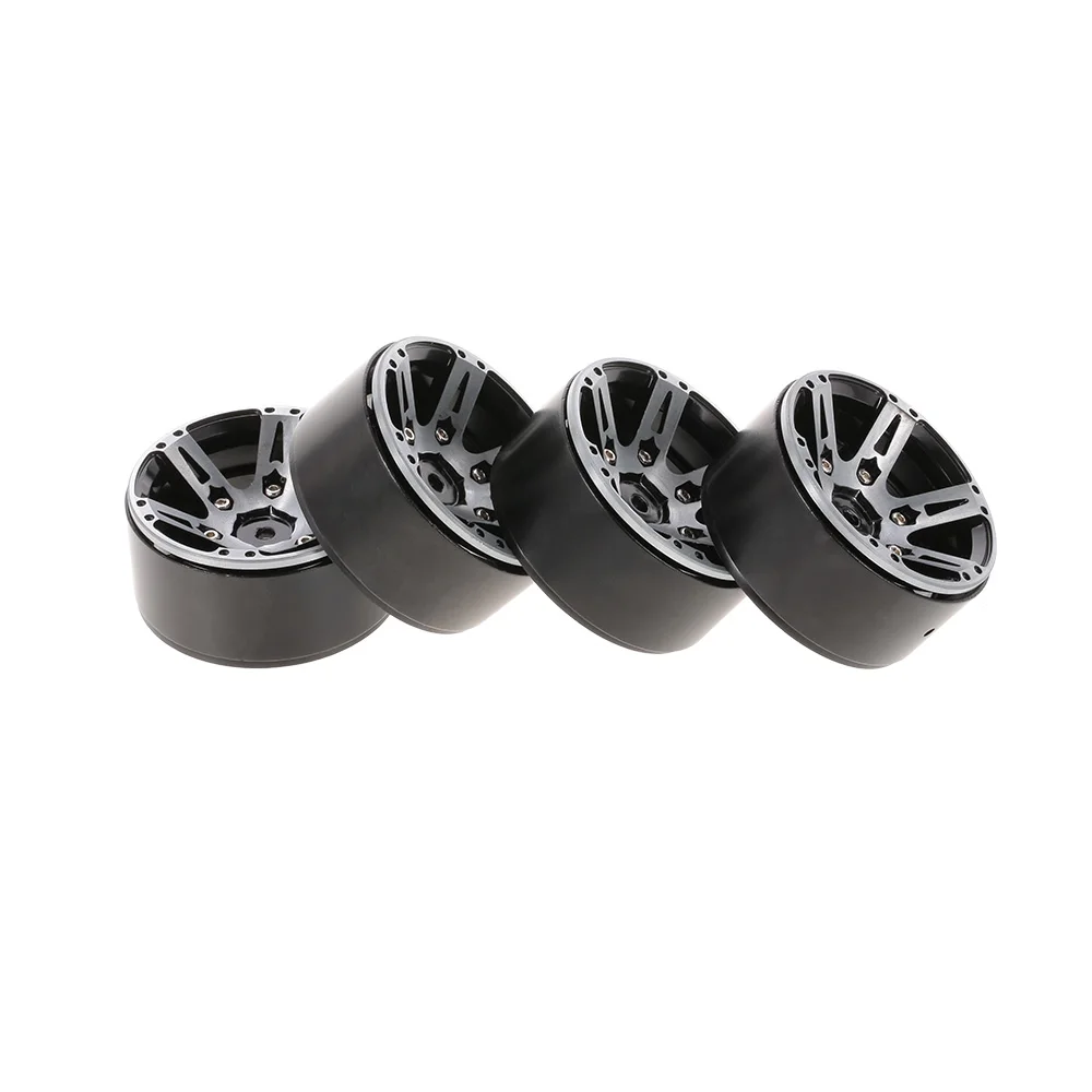 Колеса Beadlock 1 9 дюйма 4 шт. обода колеса для 1:10 RC Rock Crawler axic SCX10 90046 D90 TRX-4 автомобилей |