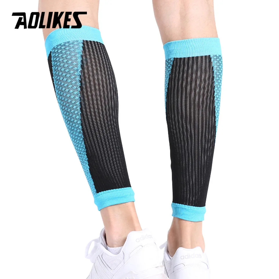 AOLIKES 1 пара защитные голени для футбола штаны до щиколотки Компрессионные рукава