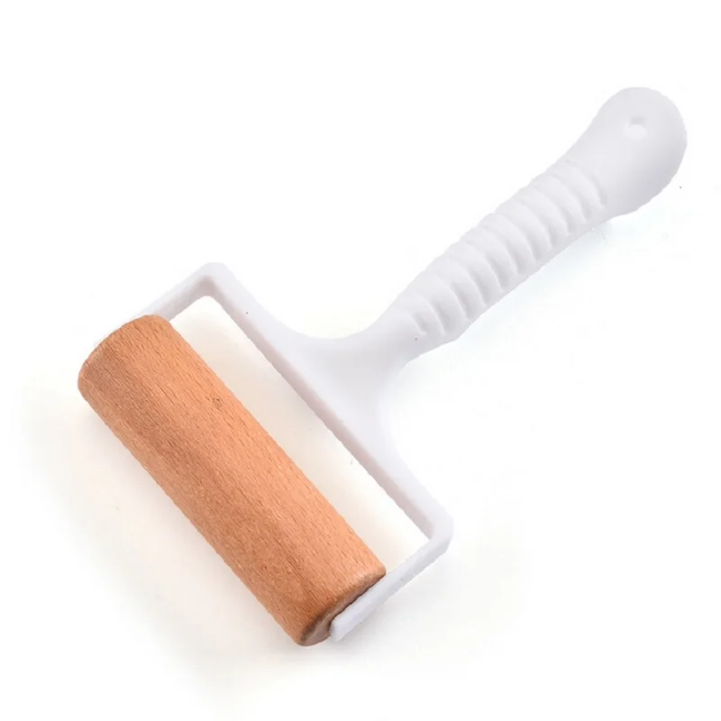 plastic Деревянный антипригарный Glide fondant Скалка Т-образный помадка торт тесто ролик украшение торт ролик ремесла инструмент для выпечки и готовки - Цвет: plastic