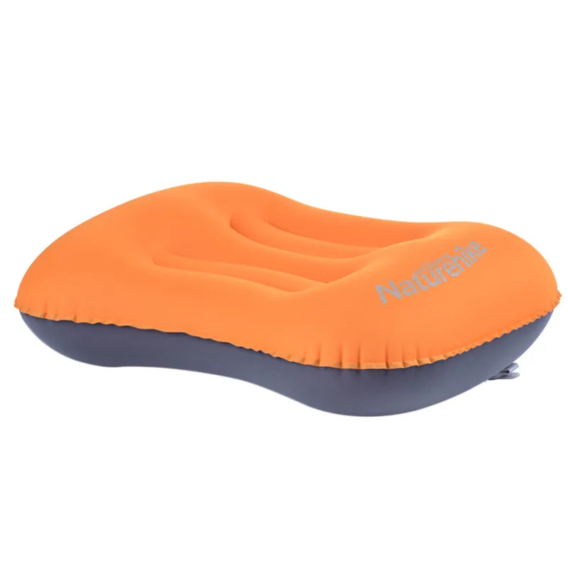 orange NatureHike Мини Подушка для путешествий Сверхлегкая портативная воздушная надувная подушка для походов и путешествий мягкая подушка - Цвет: orange