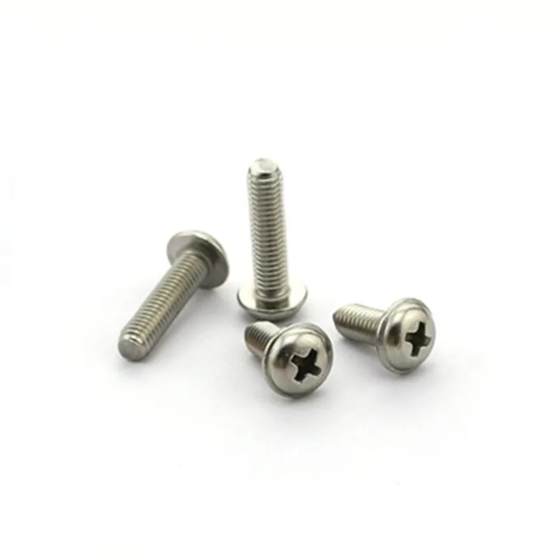 

Machine Screw Stainless Steel 100pcs/lot Flat Head Verbus Ripp Bolt M2*3 Phillips & Carbon M1 Electrical Pan Plain Lot (100