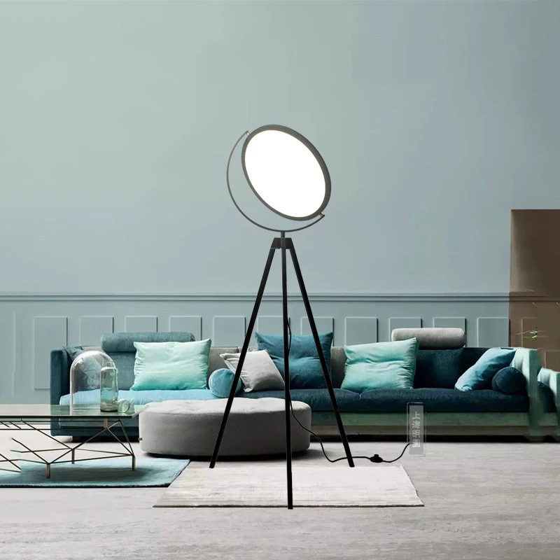 New Classical LED Floor Lamp Design Creative Light Lliving Room Bedroom Home Hotel Black White Lighting Fixture | Освещение