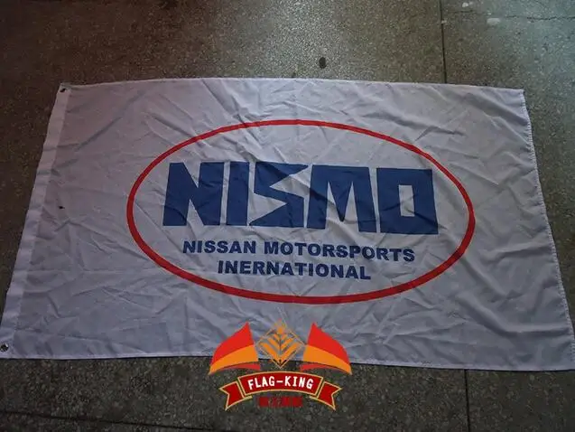 Флаг гоночного клуба nismo 90*150 см полиэстер флаг Кинг | Дом и сад