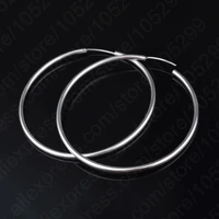 minimalism new fashion ladies mixed style 925 sterling silver hoop earring for women birthday fashion jewelry wholesale