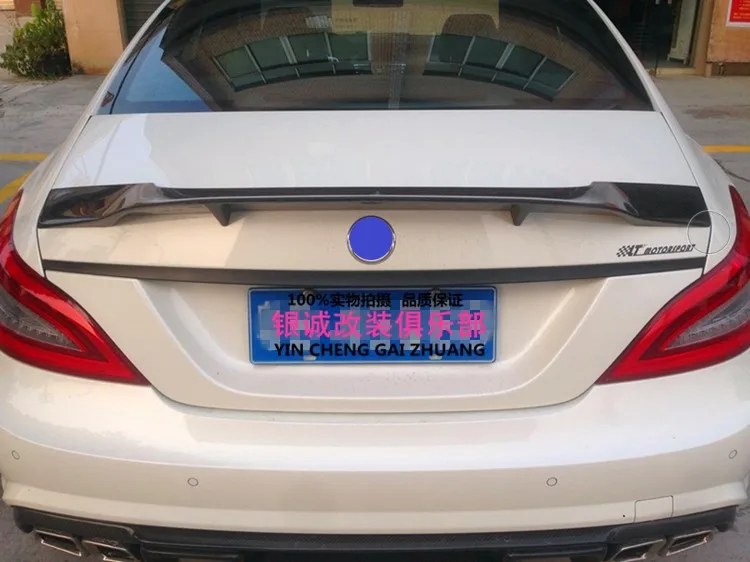 Автомобильные аксессуары стиль renntech спойлер багажника из углеродного волокна