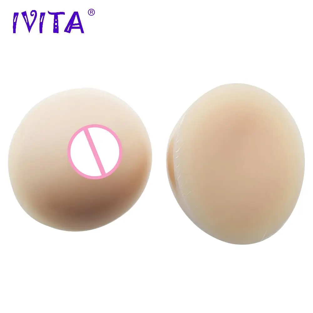 IVITA 2400 г силиконовые формы груди реалистичные накладные для трансвеститов