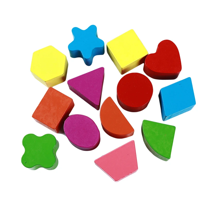 

Wooden Multi-function Shape Matching Intelligence Box Building Blocks Early Childhood Education Puzzle Toy For Children Juguetes
